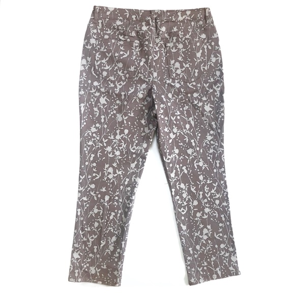 LOGO BY LORI GOLDSTEIN Floral Straight Leg… - Picture 3 of 9